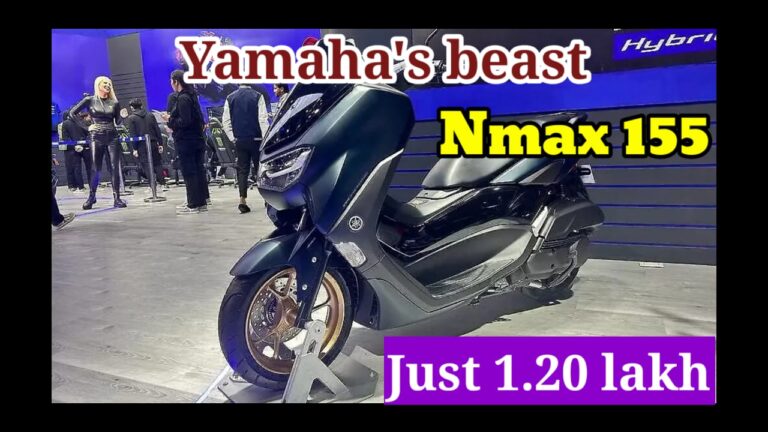 Yamaha NMax 155 Just 1.20 lakh ? Here it is Complete information about YAMAHA NMAX 155