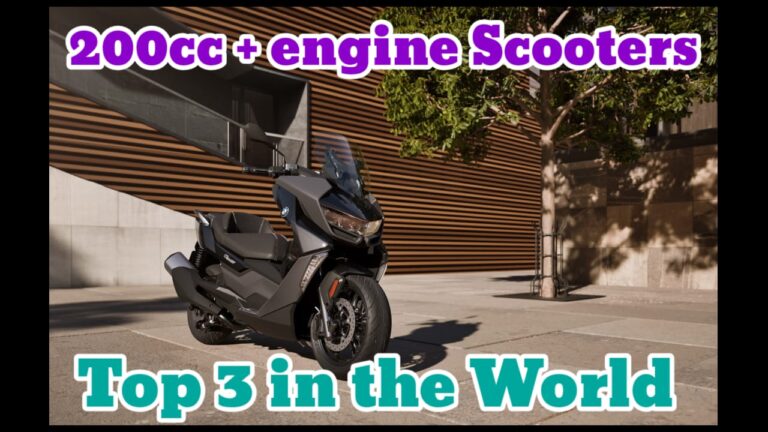 The Best Top 3 Scooters Around 200cc in 2025