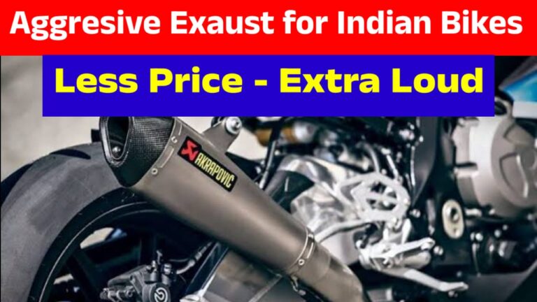 Top 5 Best Exhausts for Indian Bikes – Loud Sound, Low Price