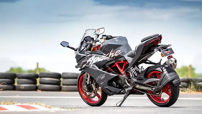 U Want Mini Superbike then Buy TVS Apache RR 310